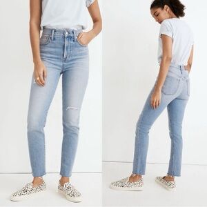 Madewell The Petite Perfect Vintage Jean in Coffey Wash: Worn-In Edition 29P